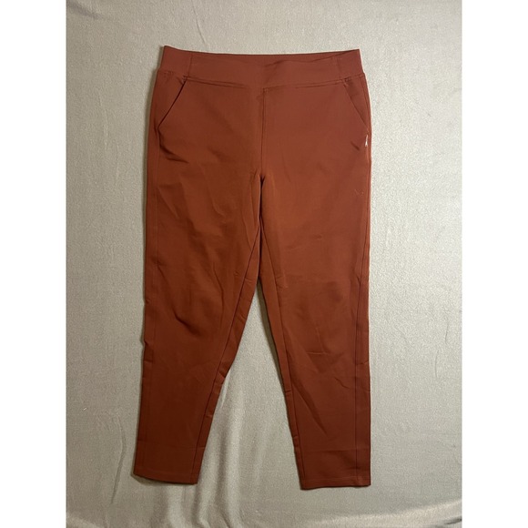 32 Degrees Pants - 32 Degrees Cool Women's Activewear Pants Size Medium Rust Brown Jogger Tapered